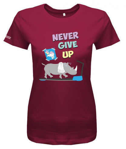 never-give-up-damen-shirt-sorbet