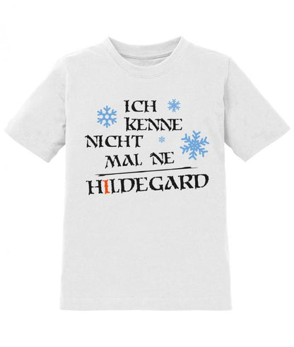 olaf-ich-kenne-nicht-mal-ne-hildegard-kinder-shirt-weiss