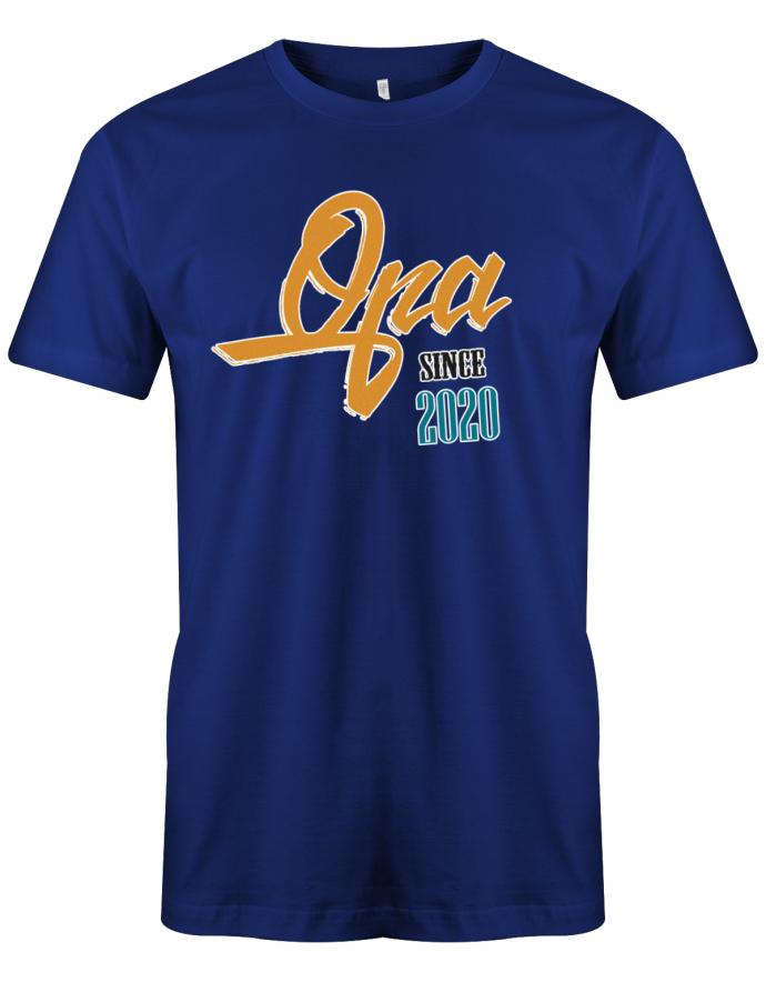 opa-since-2020-herren-shirt-royalblau