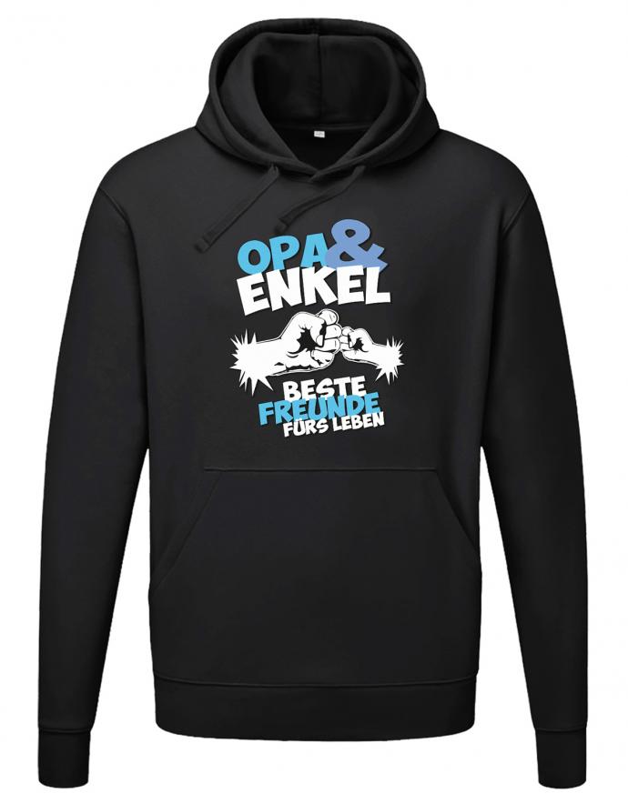 opa-und-enkel-beste-freunde-faueste-herren-hoodie-schwarz