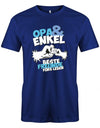 Opa Enkel Shirt - Opa & Enkel beste Freunde fürs Leben Faust an Faust. Royalblau