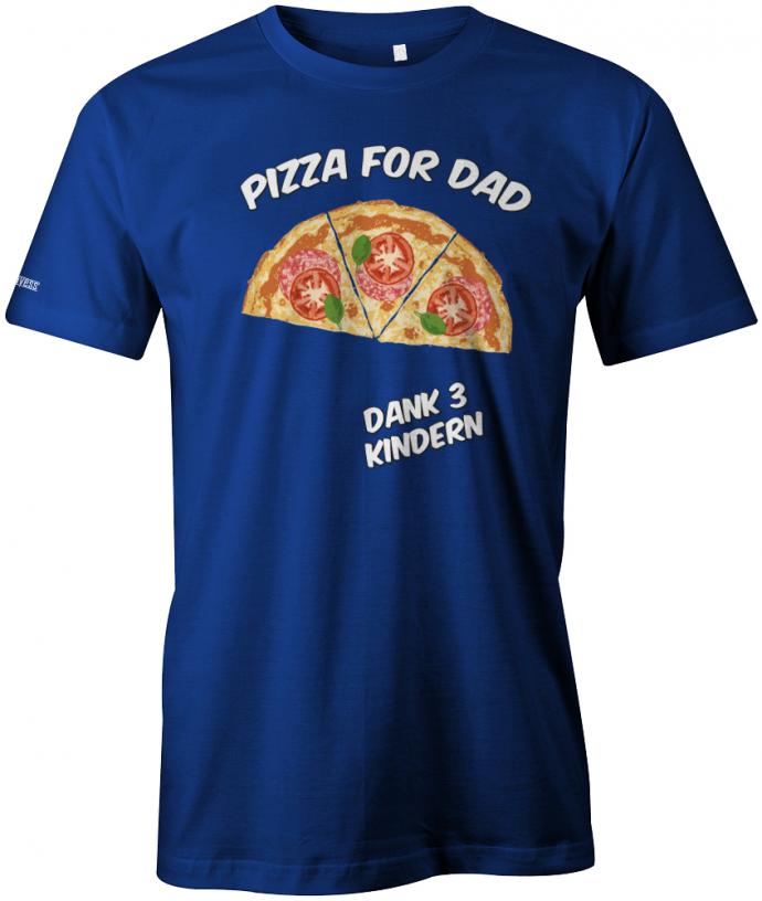 pizza-for-dad-3-kinder-herren-shirt-royalblau