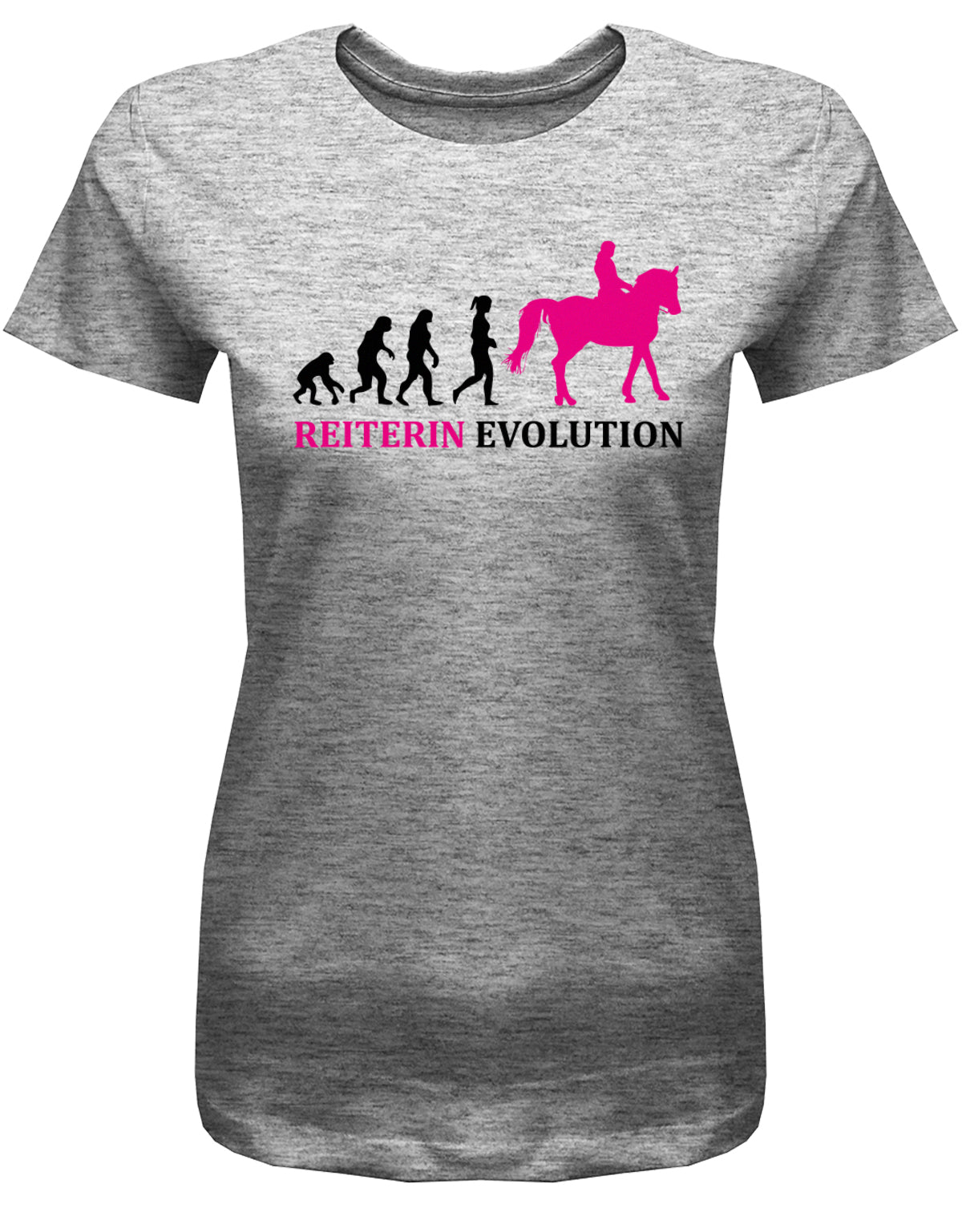 reiterin-evolution-Damen-Shirt-Grau
