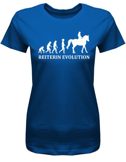 reiterin-evolution-Damen-Shirt-roalblau