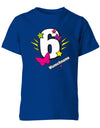 schmetterling-sterne-6-geburtstag-wunschname-kinder-shirt-royalblau