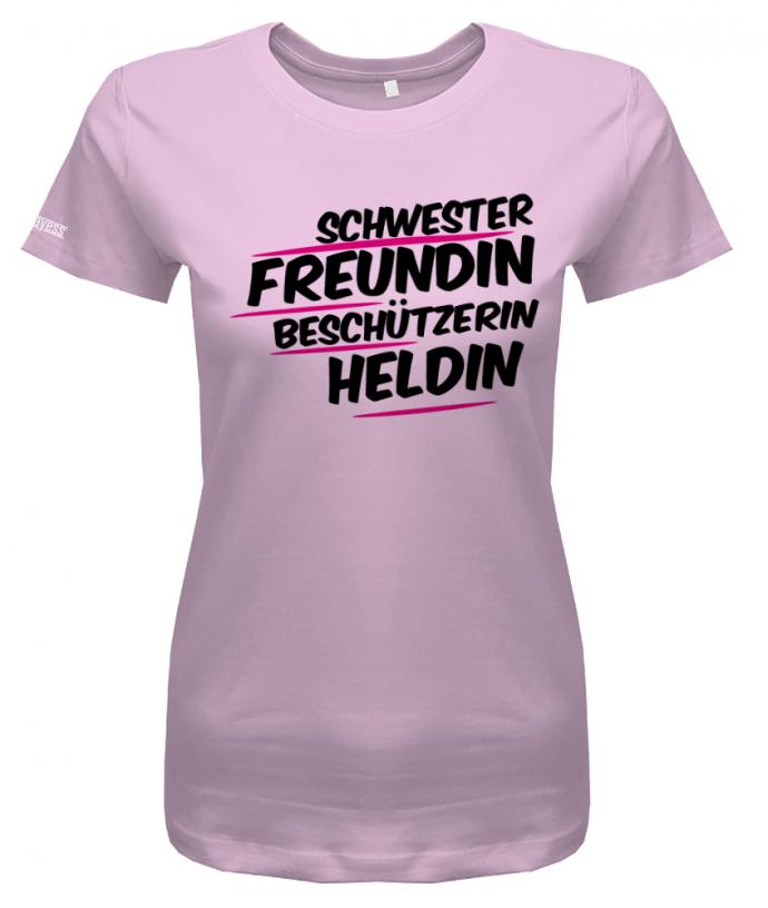 schwester-freundin-heldin-damen-shirt-rosa
