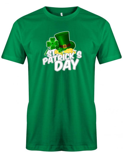 st-patrick-day-zylinder-klee-herren-shirt