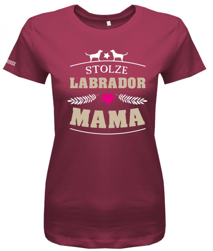 stolze-labrador-mama-damen-shirt-sorbet