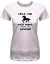 tell-me-nothing-from-the-Horse-Damen-Shirt-Rosa
