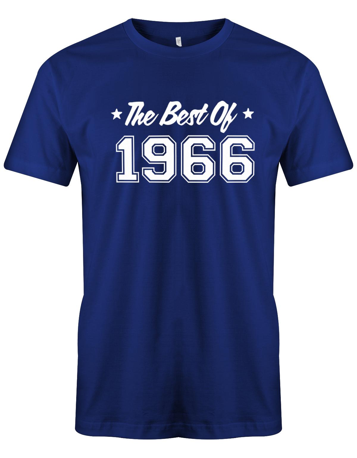 the-best-of-1966-geburtstag-herren-shirt-royalblau
