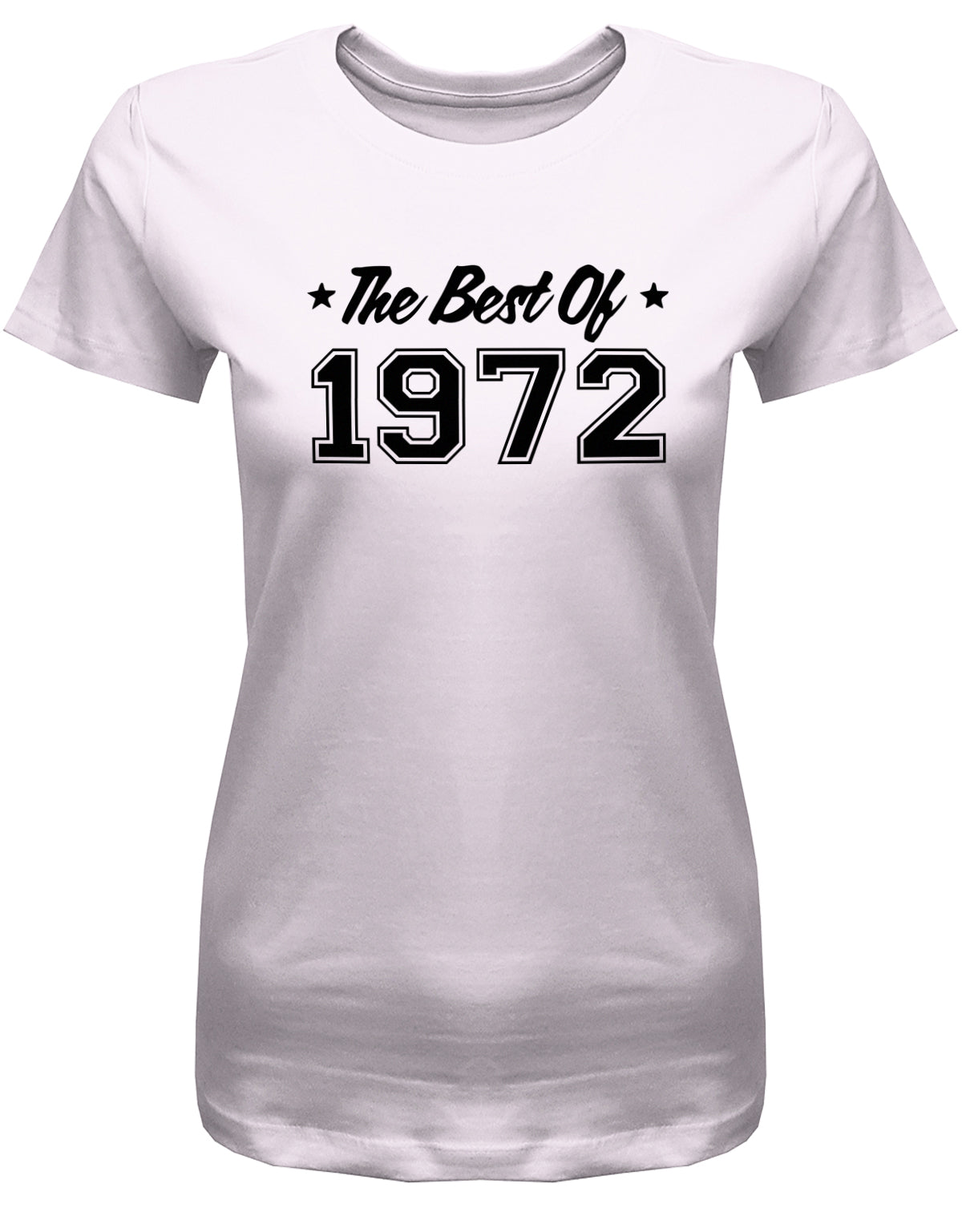 the-best-of-1972-geburtstag-damen-shirt-rosa