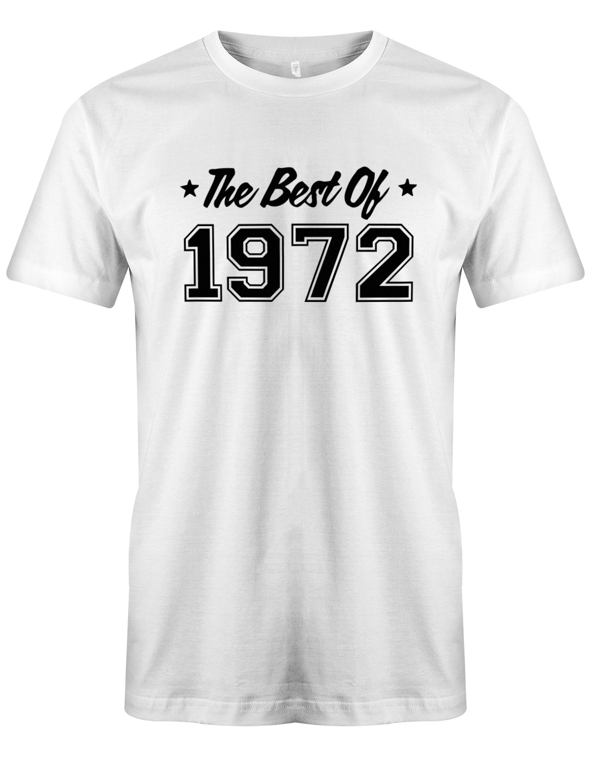 the-best-of-1972-geburtstag-herren-shirt-weiss