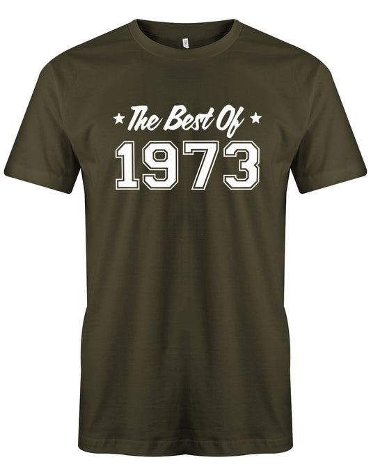 the-best-of-1973-geburtstag-herren-shirt-army