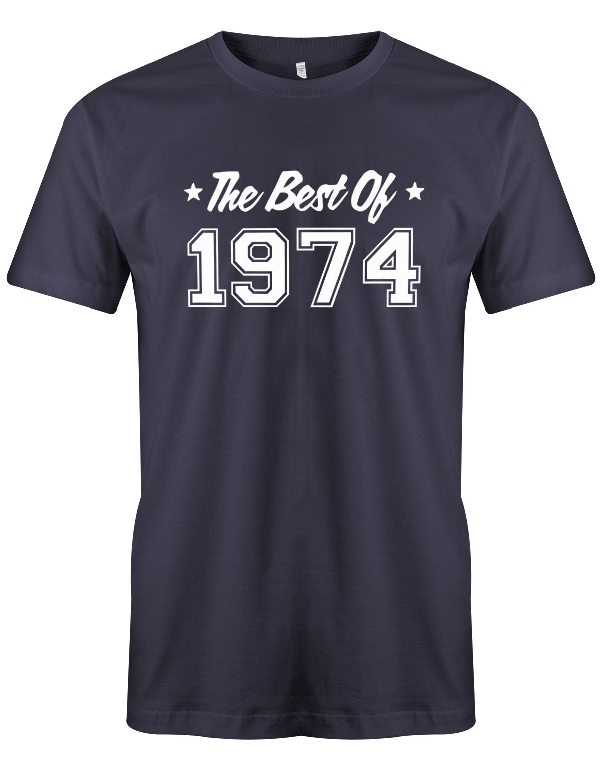 the-best-of-1974-geburtstag-herren-shirt-navy