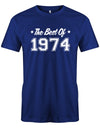 the-best-of-1974-geburtstag-herren-shirt-royalblau