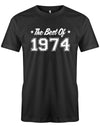 the-best-of-1974-geburtstag-herren-shirt-schwarz