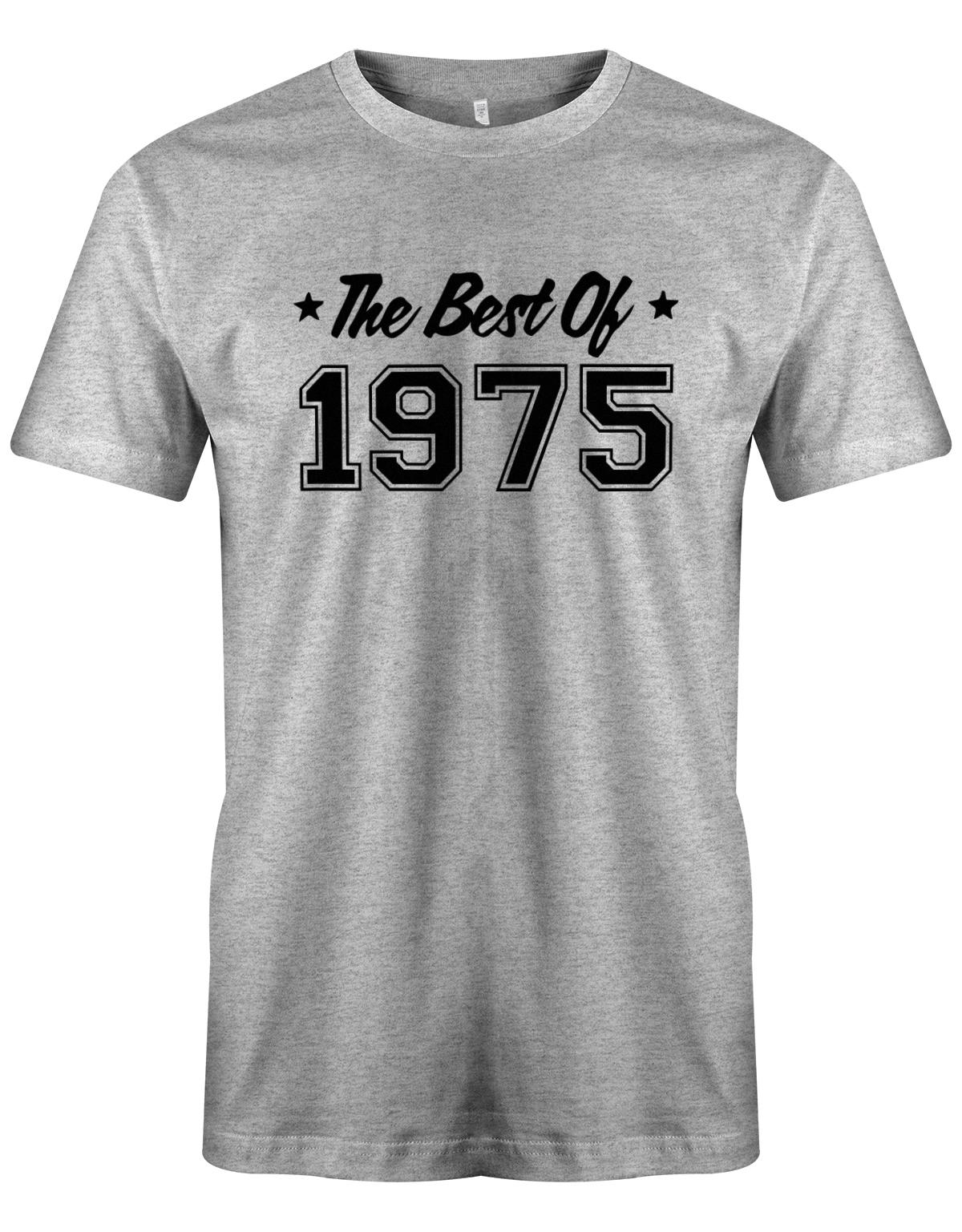 the-best-of-1975-geburtstag-herren-shirt-grau