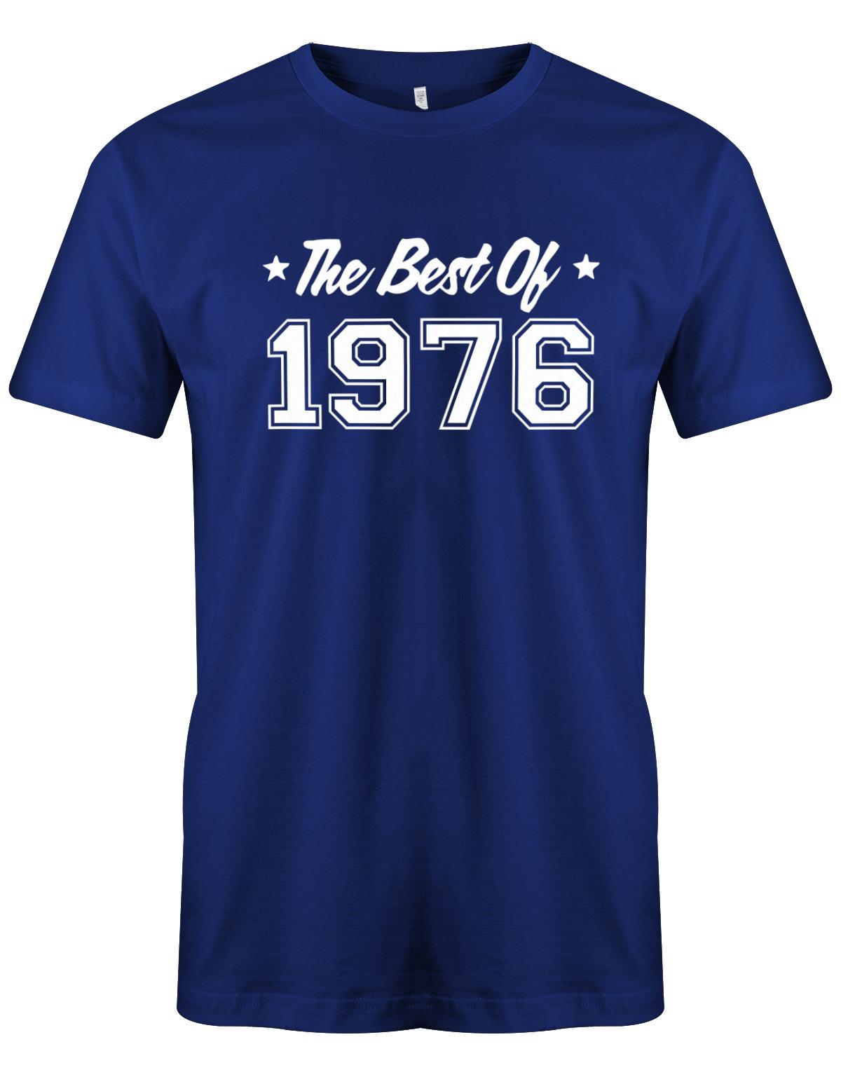 the-best-of-1976-geburtstag-herren-shirt-royalblau