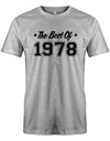 the-best-of-1978-geburtstag-herren-shirt-grau
