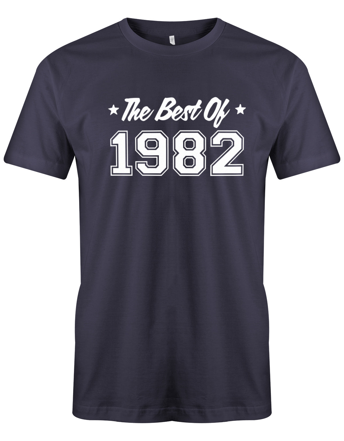 the-best-of-1982-geburtstag-herren-shirt-navy
