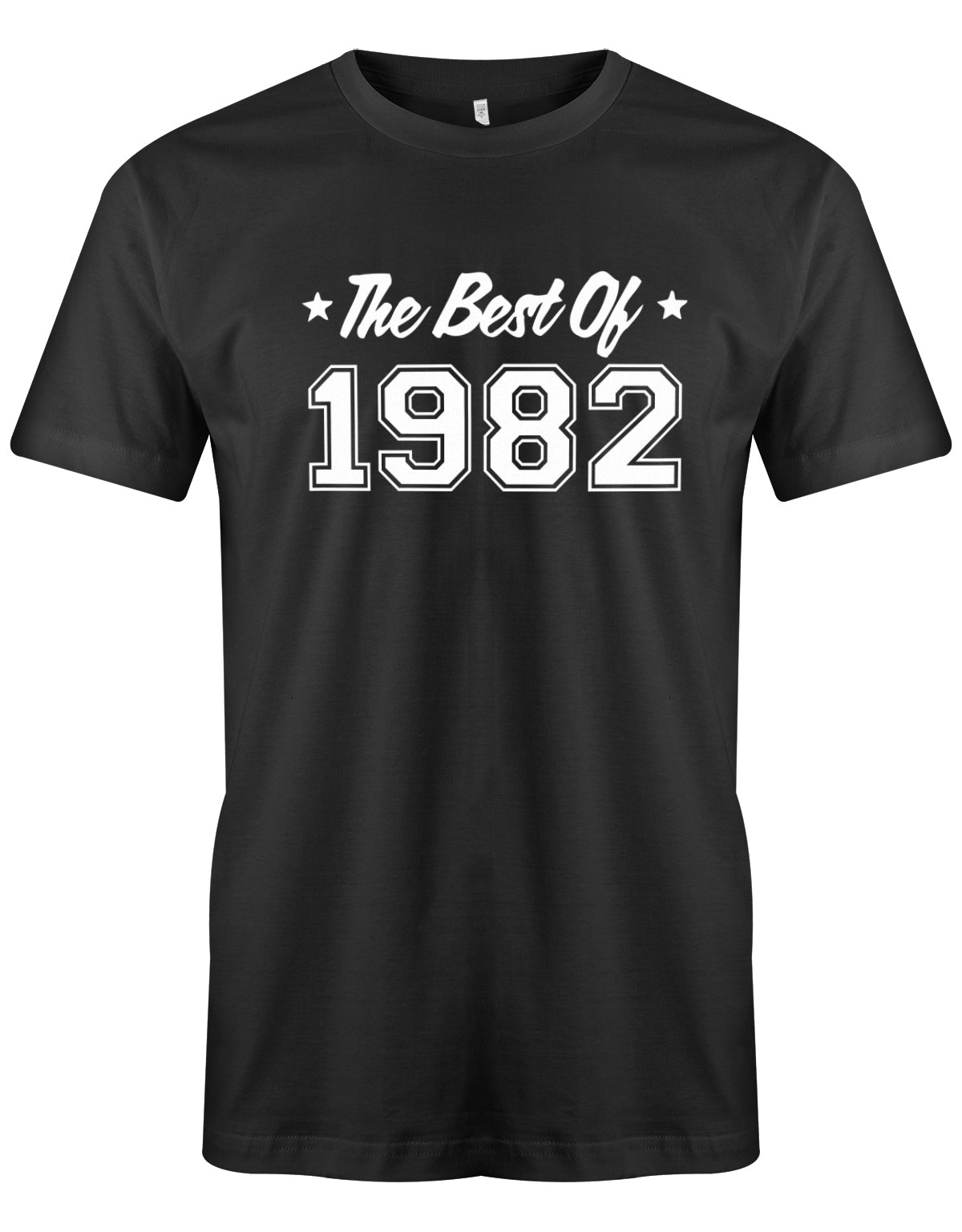 the-best-of-1982-geburtstag-herren-shirt-schwarz