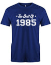 the-best-of-1985-geburtstag-herren-shirt-royalblau