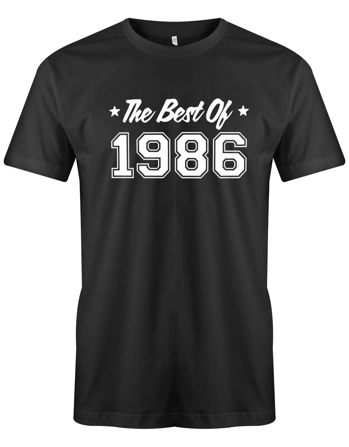 the-best-of-1986-geburtstag-herren-shirt-schwarz