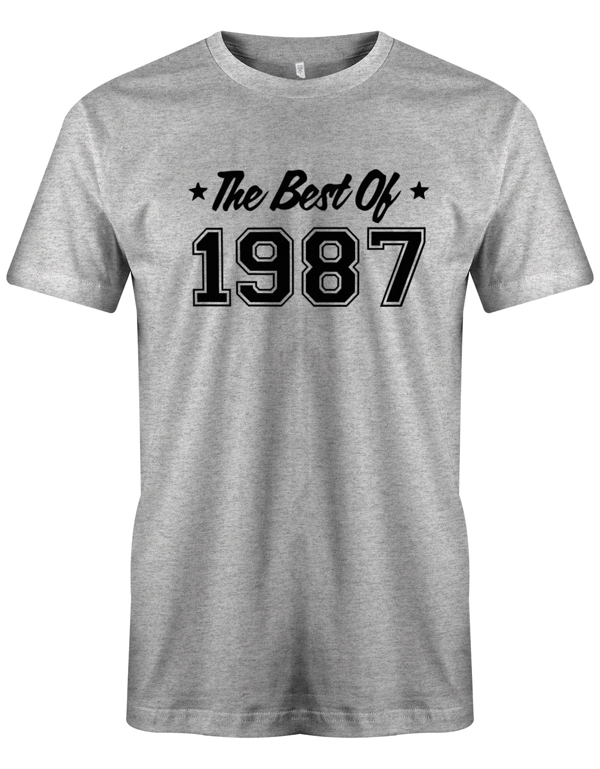 the-best-of-1987-geburtstag-herren-shirt-grau