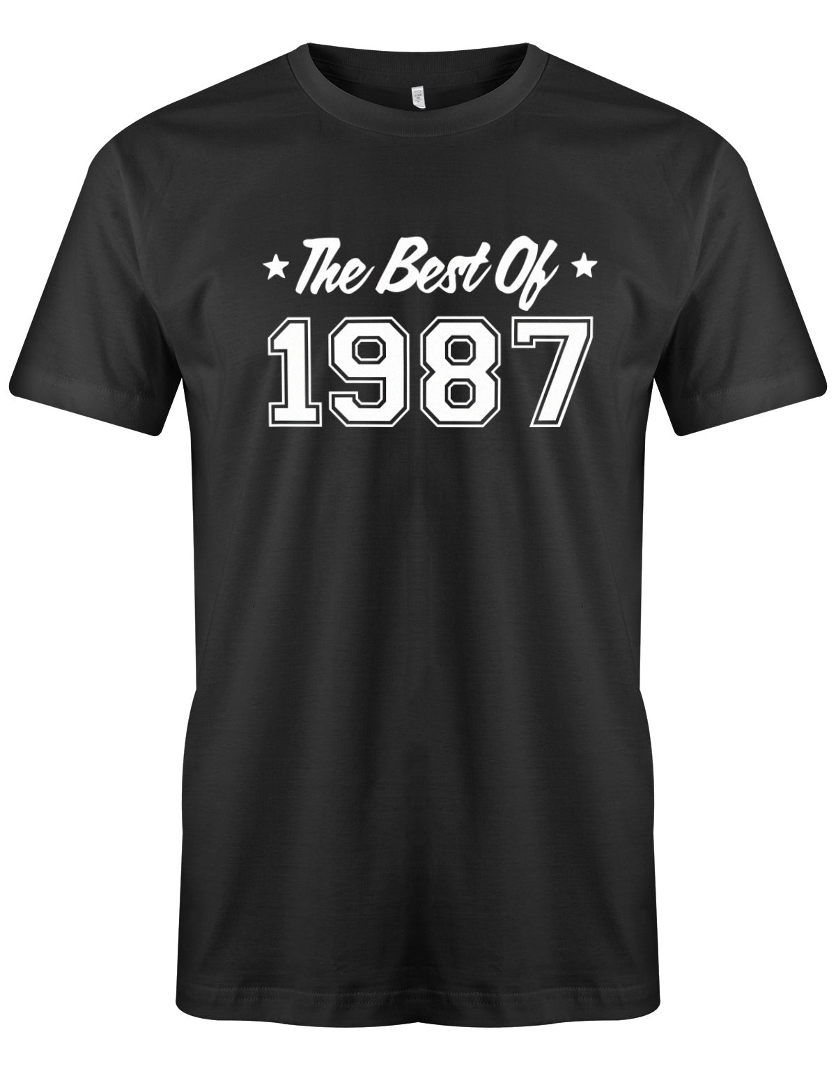 the-best-of-1987-geburtstag-herren-shirt-schwarz
