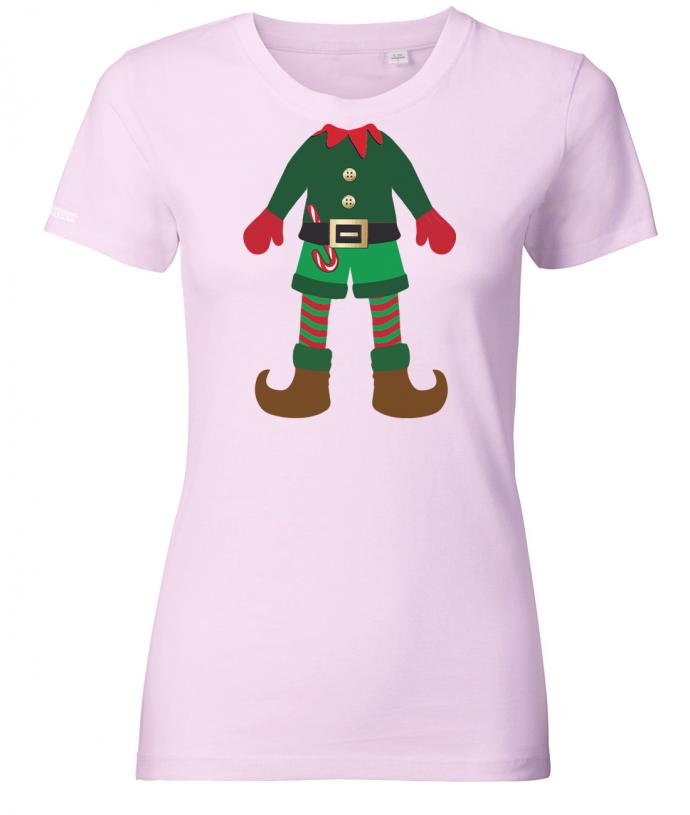 weihnachtself-mini-damen-shirt-rosa