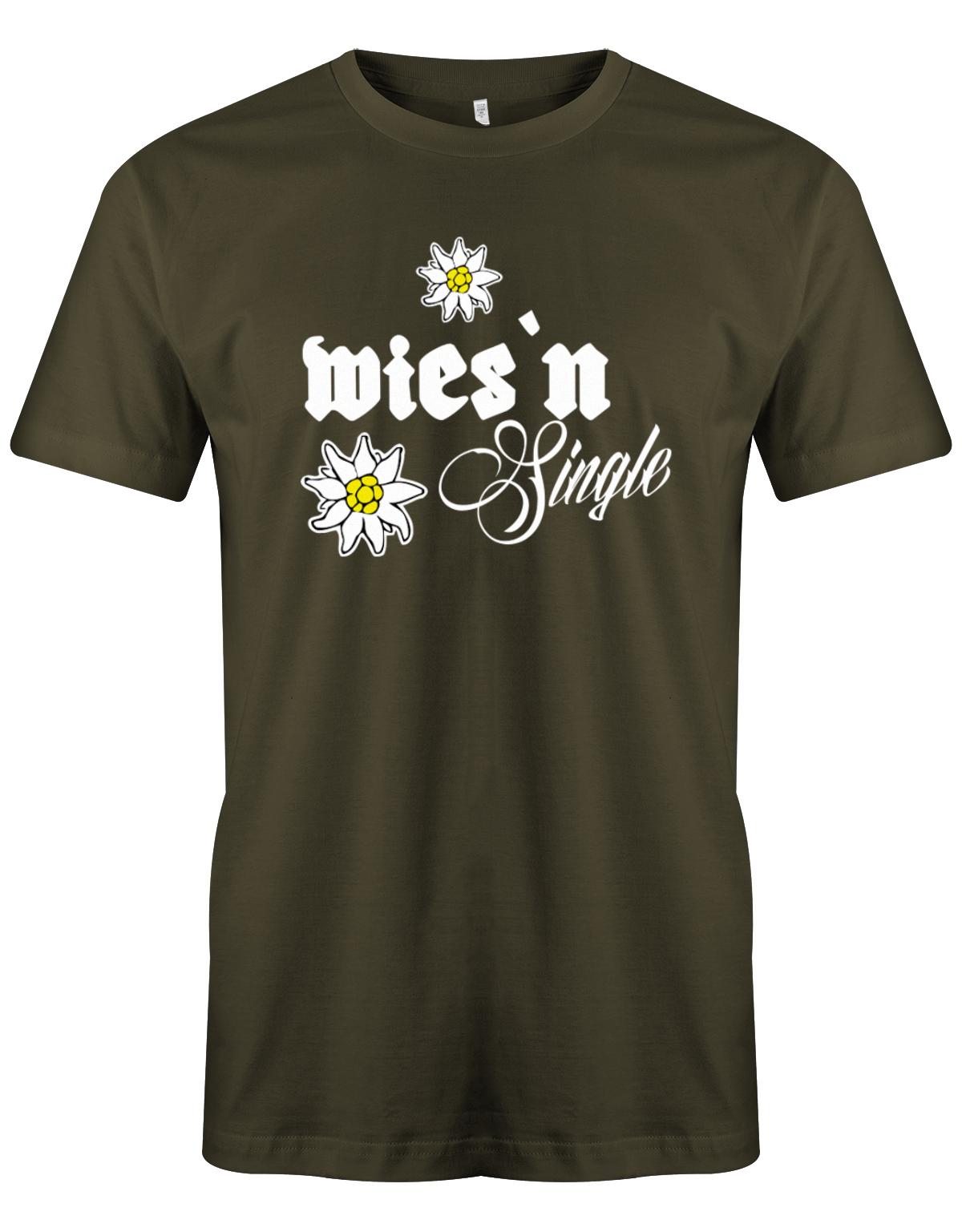 wiesn-single-Herren-Shirt-Army