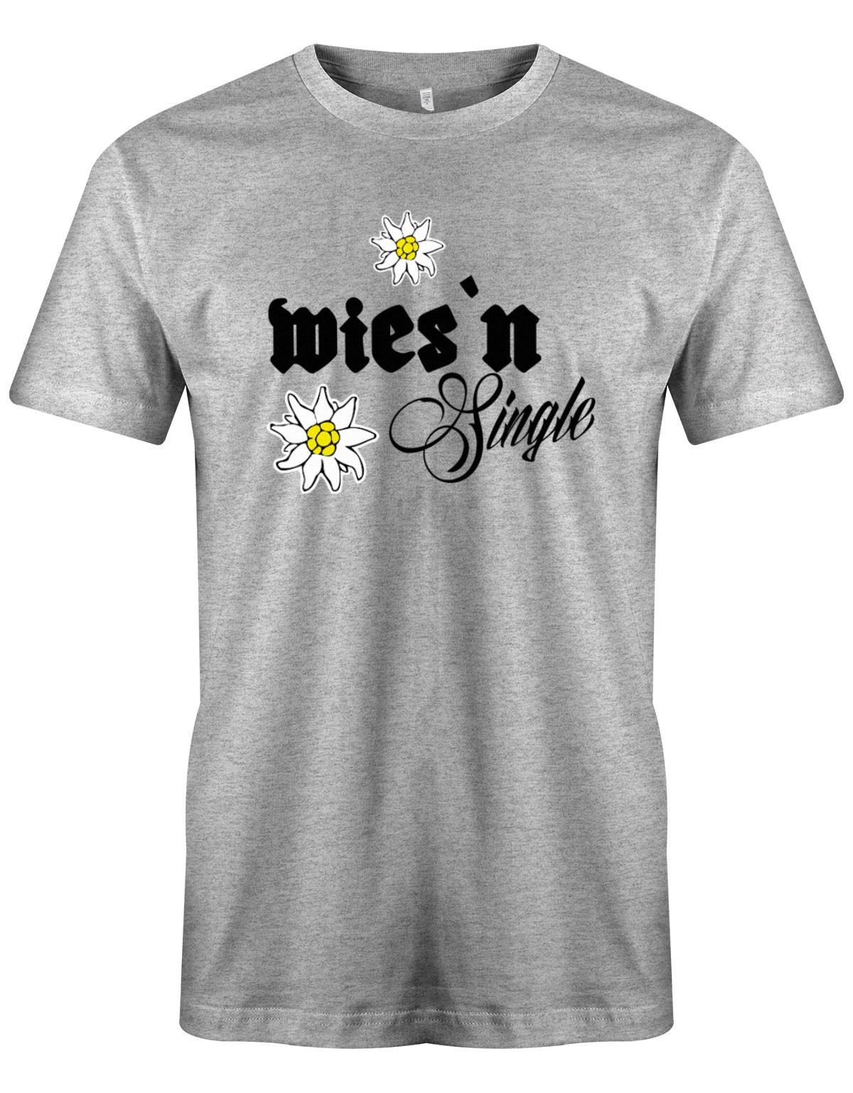 wiesn-single-Herren-Shirt-Grau