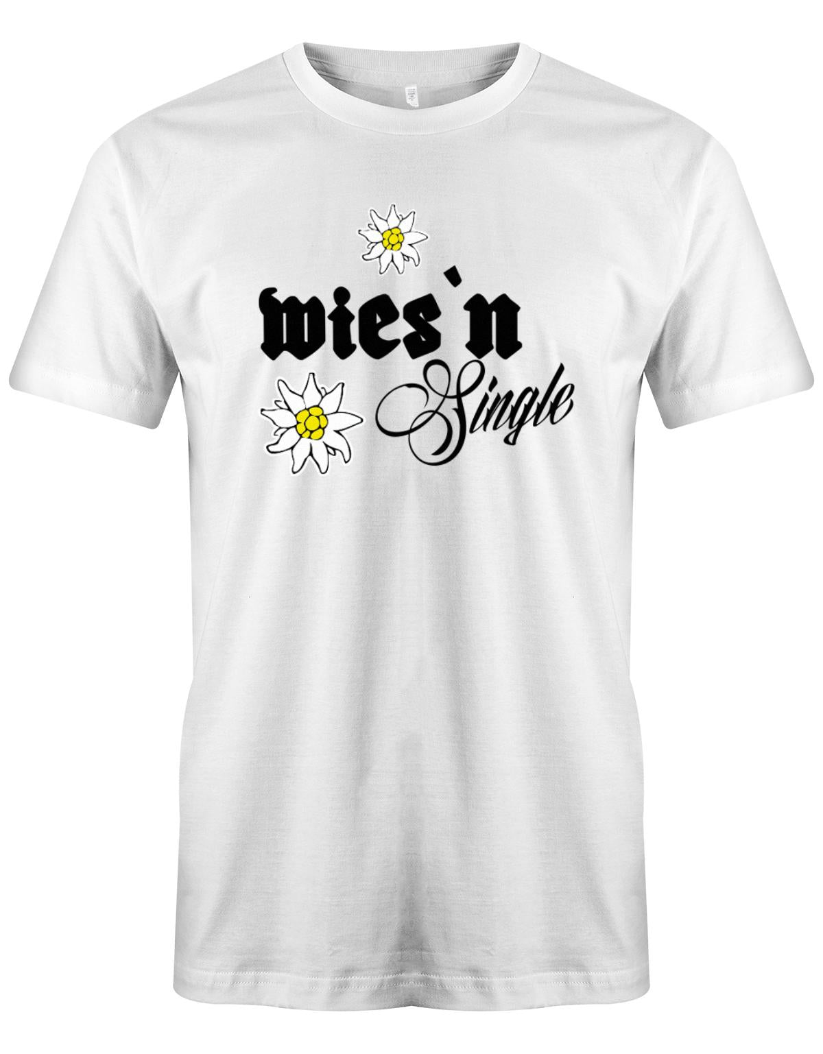 wiesn-single-Herren-Shirt-Weiss