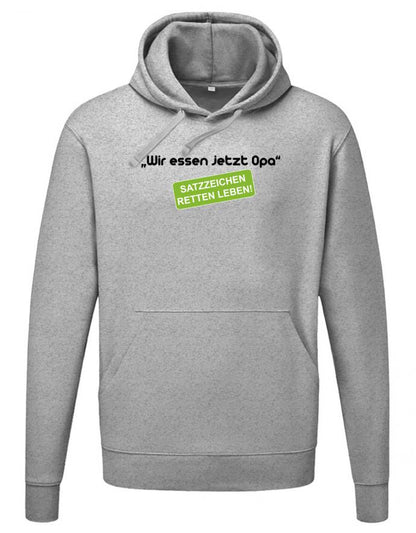 wir-essen-jetzt-opa-satzzeichen-retten-leben-herren-hoodie-grau