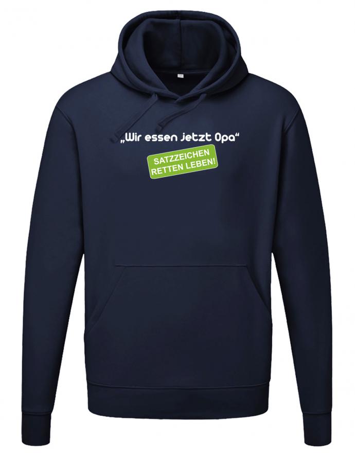 wir-essen-jetzt-opa-satzzeichen-retten-leben-herren-hoodie-navy