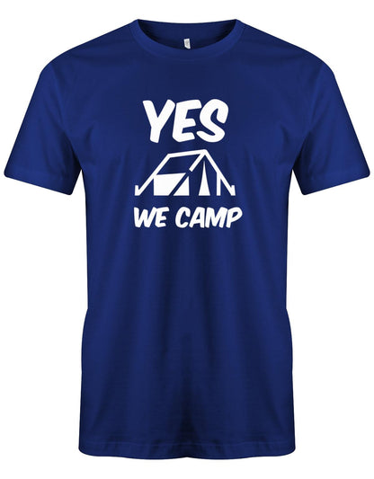 yes-we-camp-Herren-Camping-Shirt-royalblau