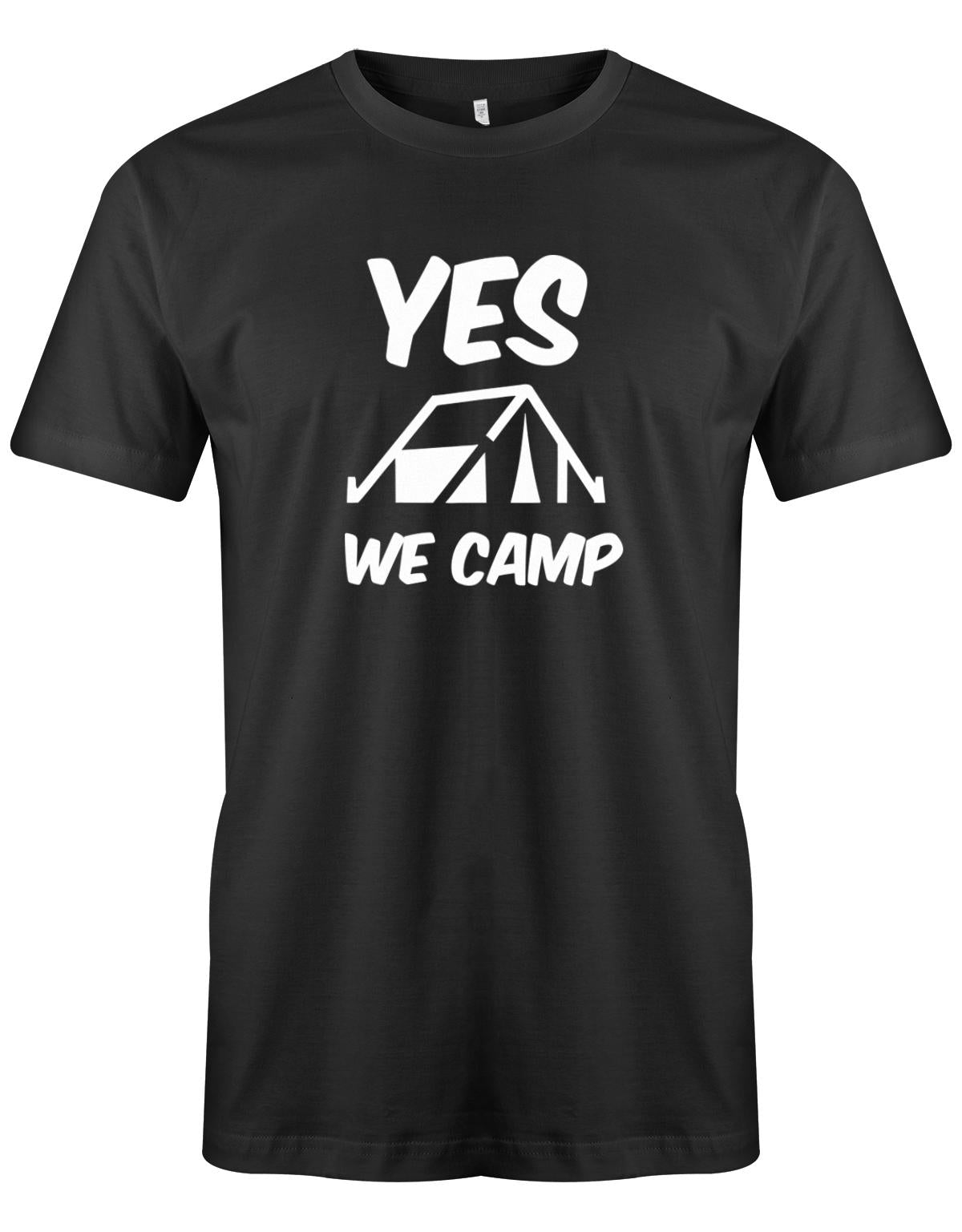 yes-we-camp-Herren-Camping-Shirt-schwarz