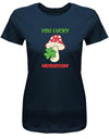 you-lucky-mushroom-Damen-Shirt-Navy